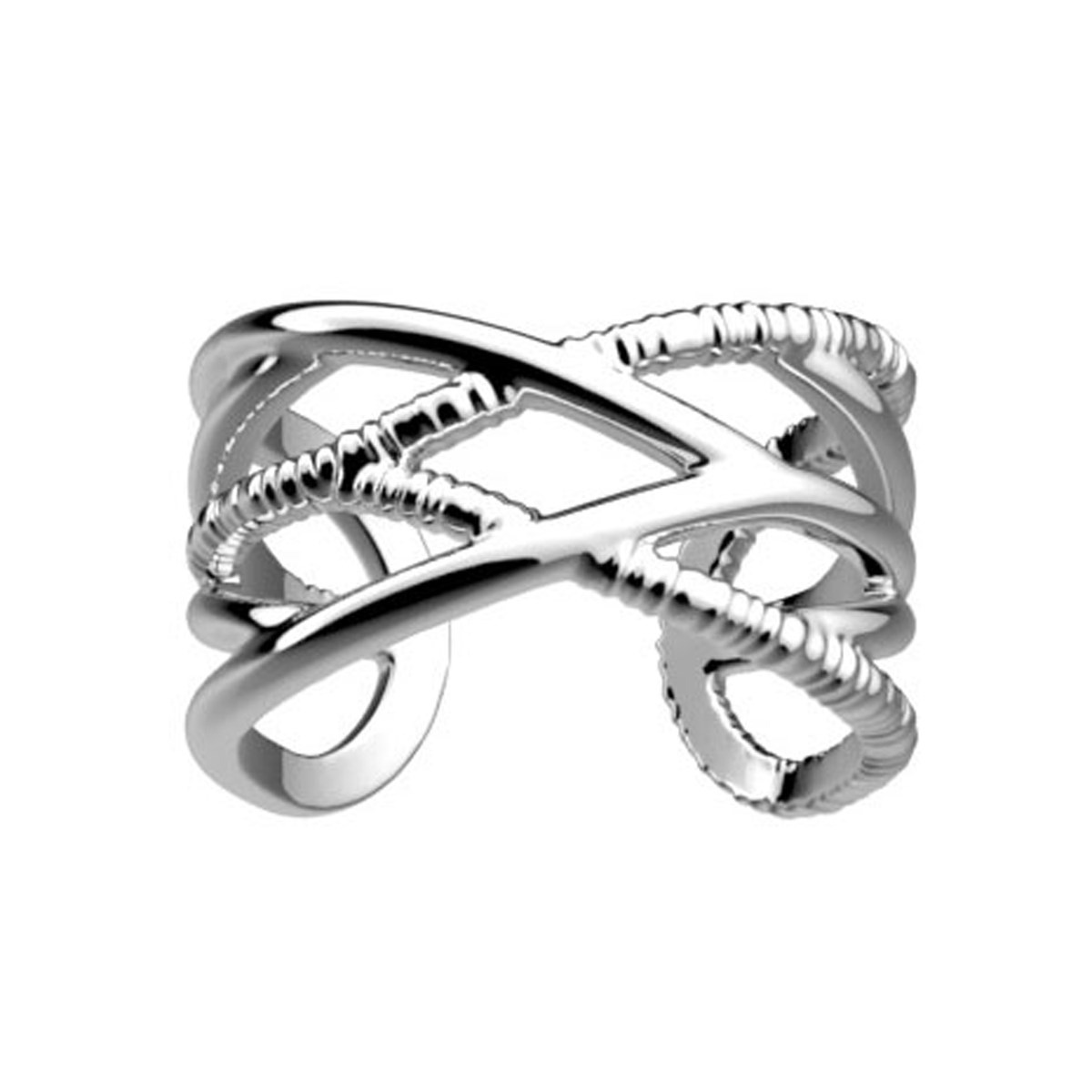 Bague Les Cadettes Bronzette argentée - vue 2