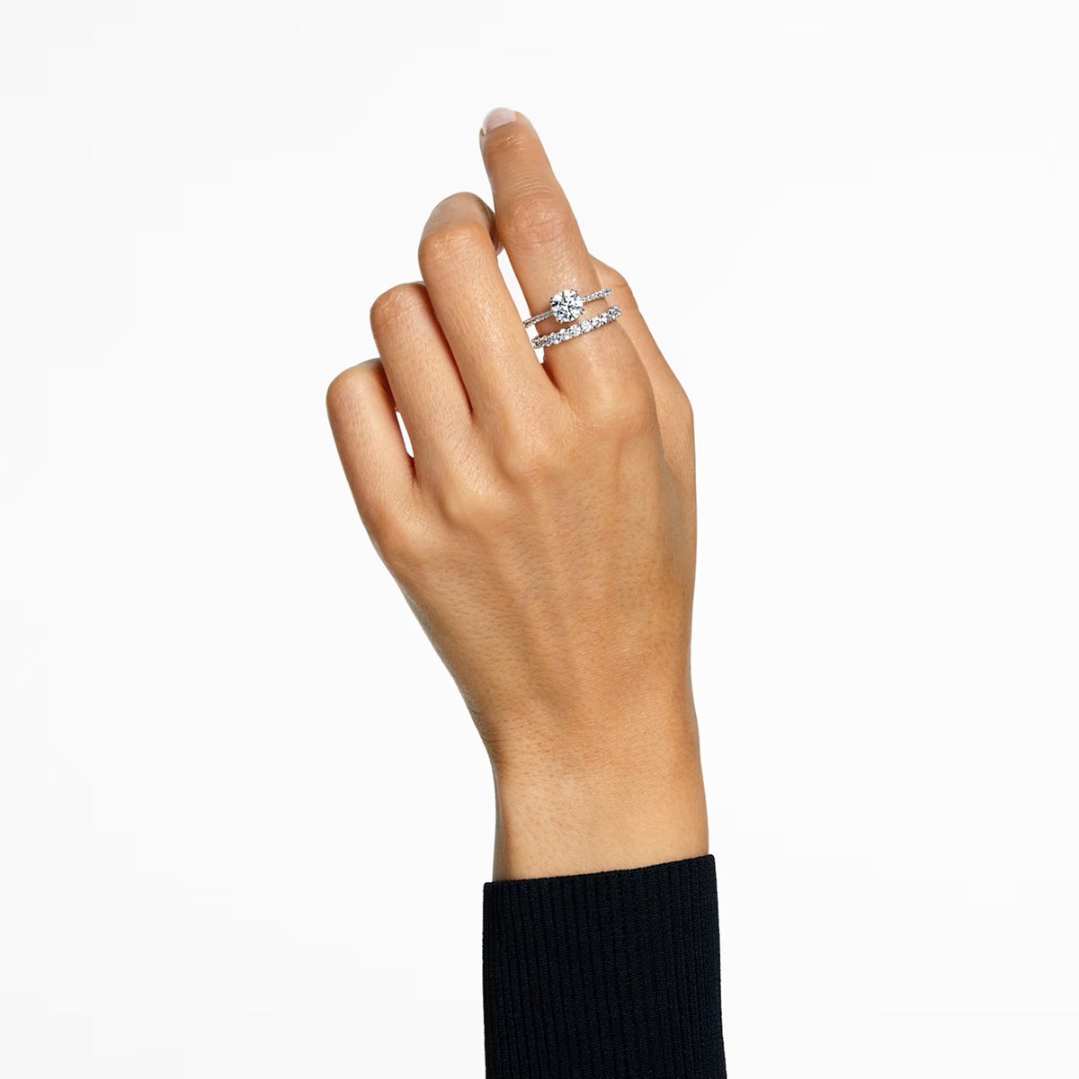 Bague Swarovski constella parure_x000D_
T 52 - vue 2