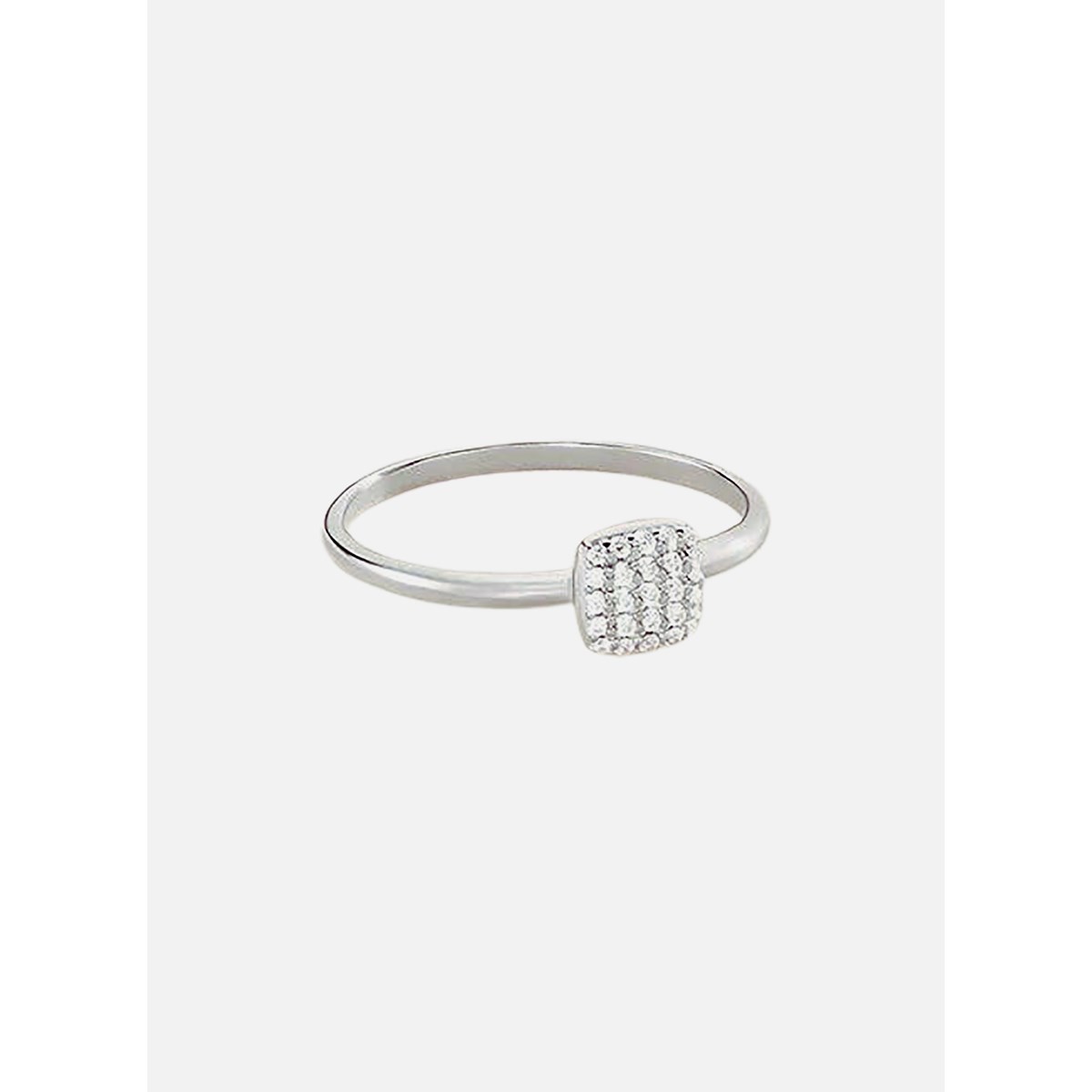 Bague Agatha Gloria argent - vue 3