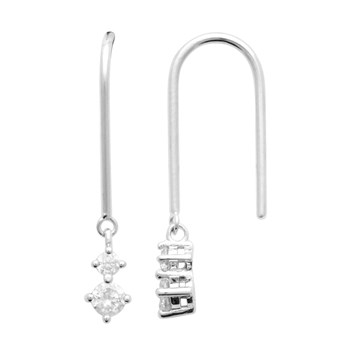 Boucles d'oreilles Brillaxis argent rhodié
oxydes de zirconium