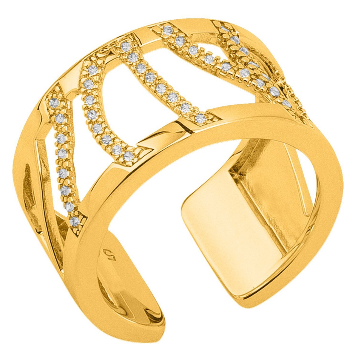 Bague Les Georgettes Perroquet dorée 12mm
Collection Les Précieuses - vue 2
