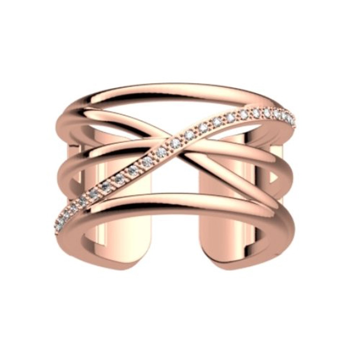 Bague Les Georgettes Louxor rosée 12mm
Collection Les Précieuses - vue 2