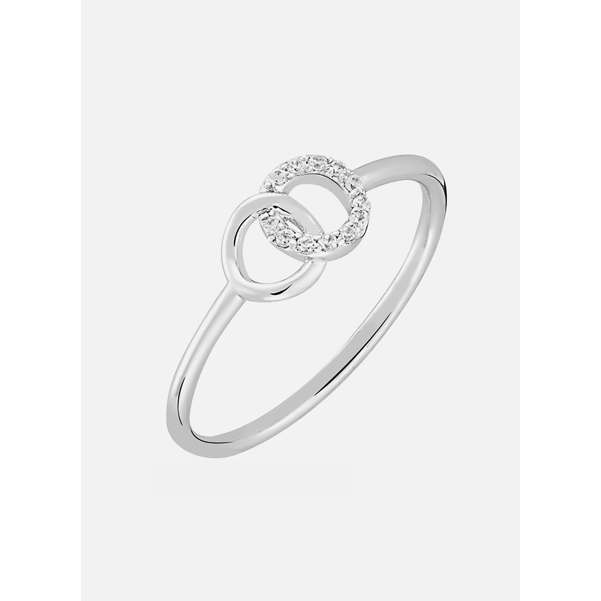 Bague Agatha argent oxydes Rondou - vue 3