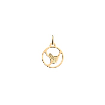 Pendentif Les Gerorgettes Flamenco doré 16mm