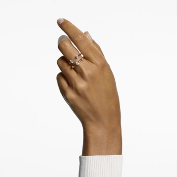Set de bagues Swarovski Constella doré T50