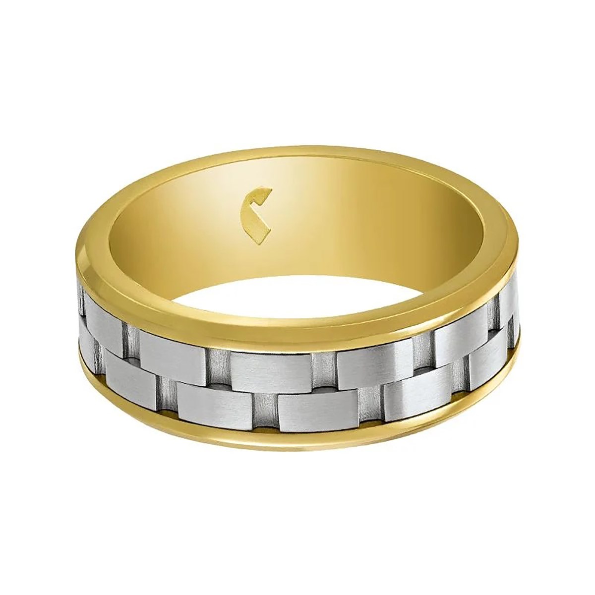 Bague homme Jourdan cier bicolore Oahu - vue 4