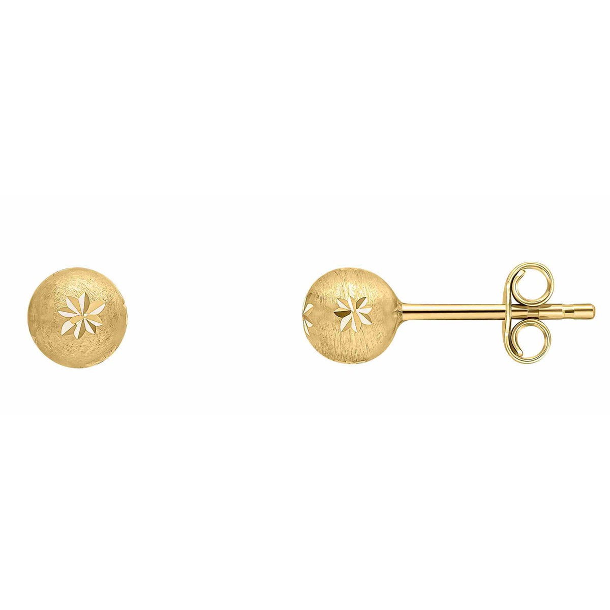 Boucle d'oreille en or 375