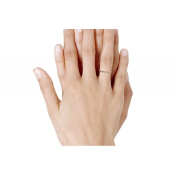 Bague Plaqué Or Ronds Ajourés