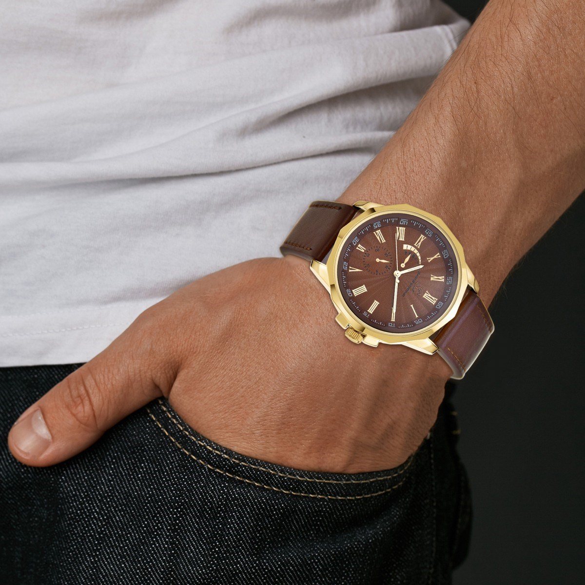 Montre homme quartz par Pascal Szerman - vue 2
