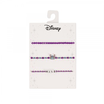 Lot de 3 bracelets Disney - Stitch