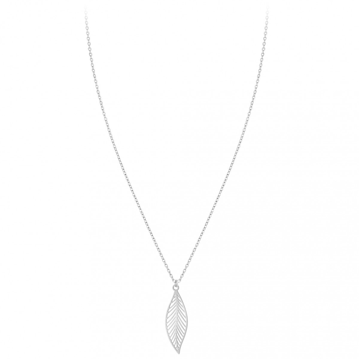 Collier feuille SC Crystal - vue 3