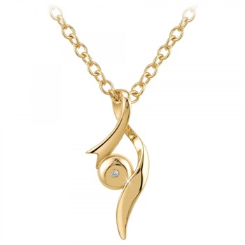 Collier SC Bohème orné d'un véritable diamant blanc