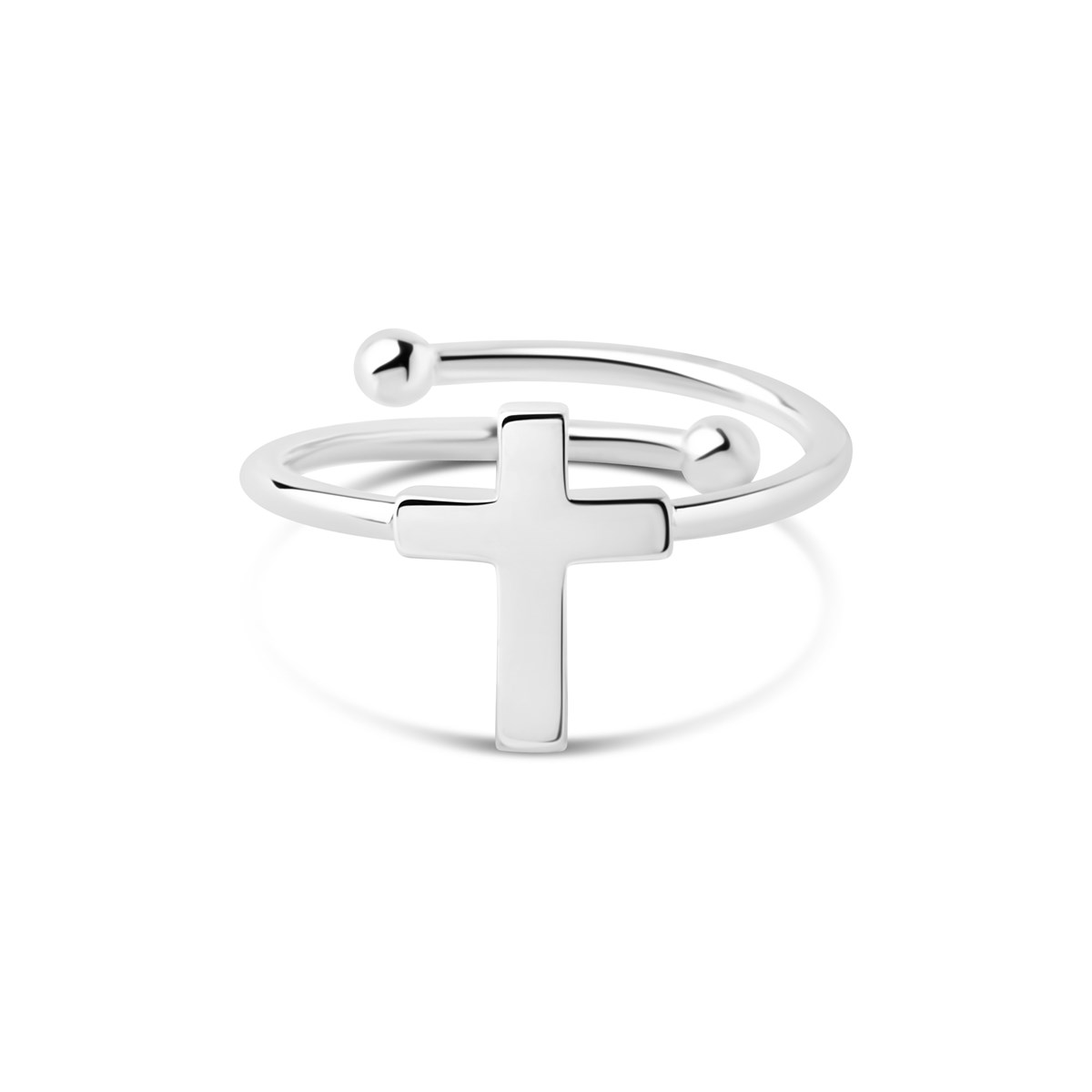 Bague Croix - vue 2