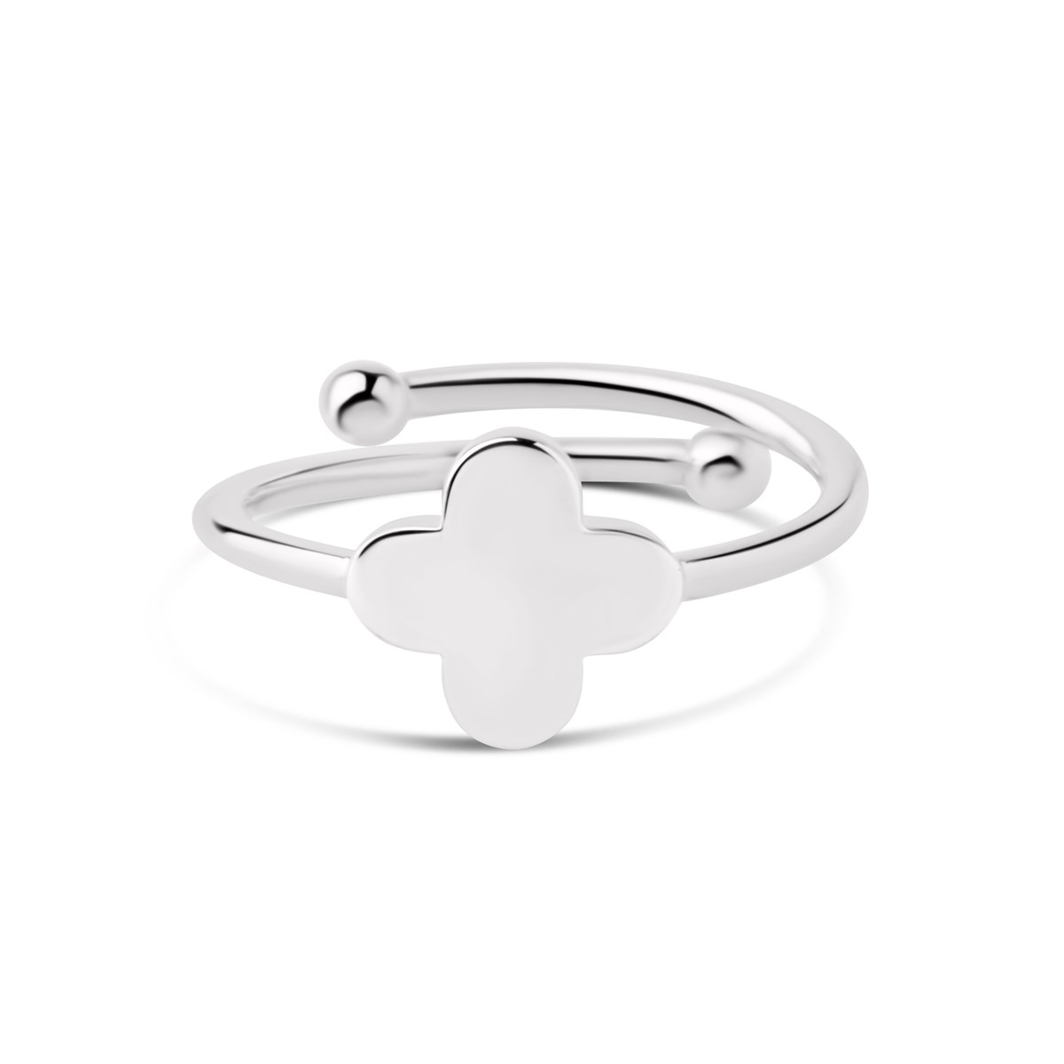 Bague Trèfle bis - vue 2