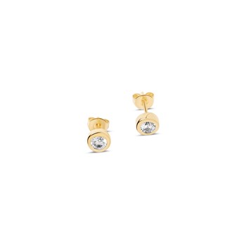 Boucles d'oreilles Emilia plaqué or