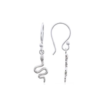 Boucles d'oreilles serpent