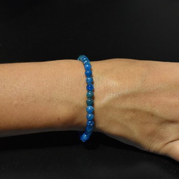 Blauwe Apatiet Armband Wek je creativiteit en bescherm je energie