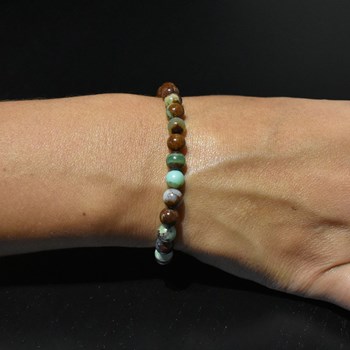 Bracelet en Chrysoprase Équilibre et Harmonie
