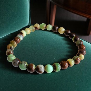 Bracelet en Chrysoprase Équilibre et Harmonie