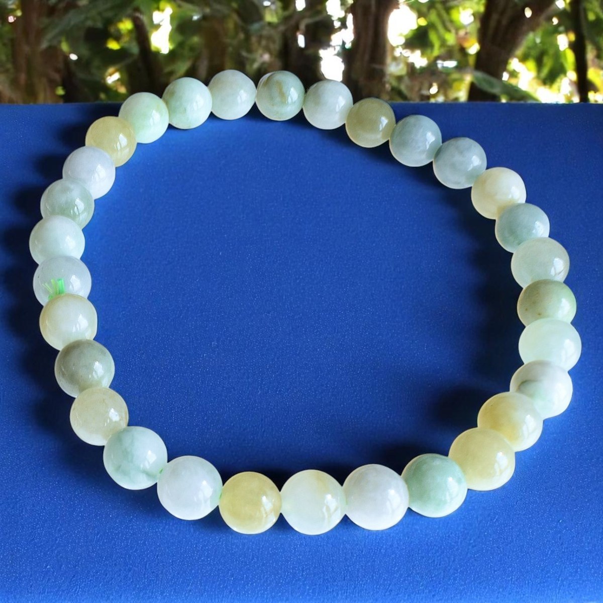 Bracelet en Jade de Birmanie Sérénité et Équilibre - vue 4