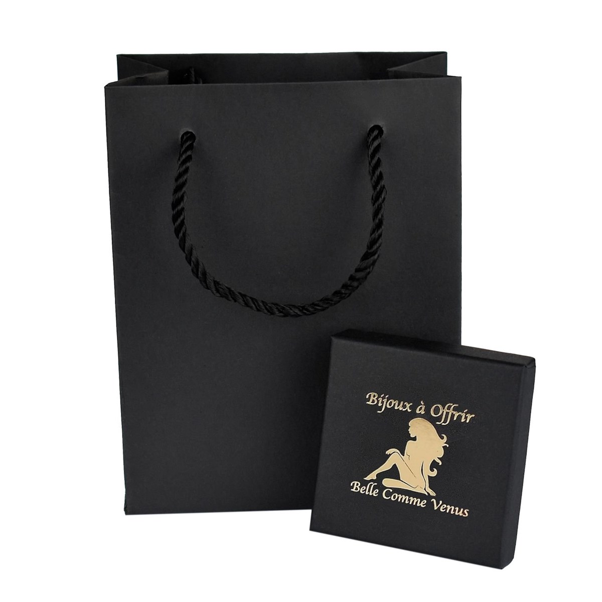 Bracelet en Pierre de Lune Noire Intuition et Protection - vue 5