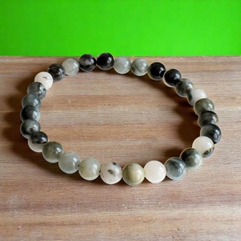 Cat's eye tourmaline bracelet Protection and Clarity