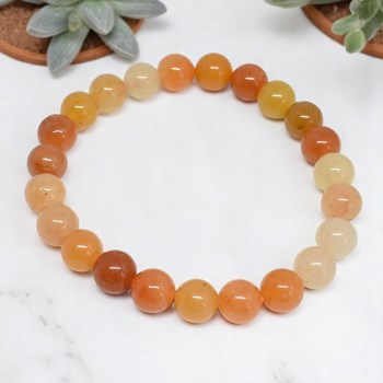 Aventurijn Oranje Energie en Levensvreugde Armband