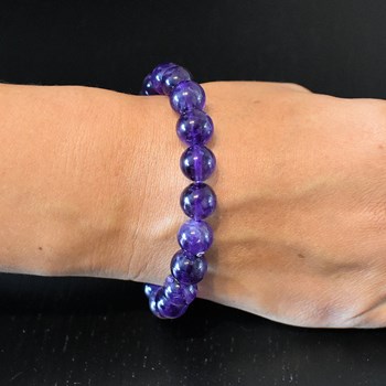 Bracelet en Améthyste Calme et Intuition