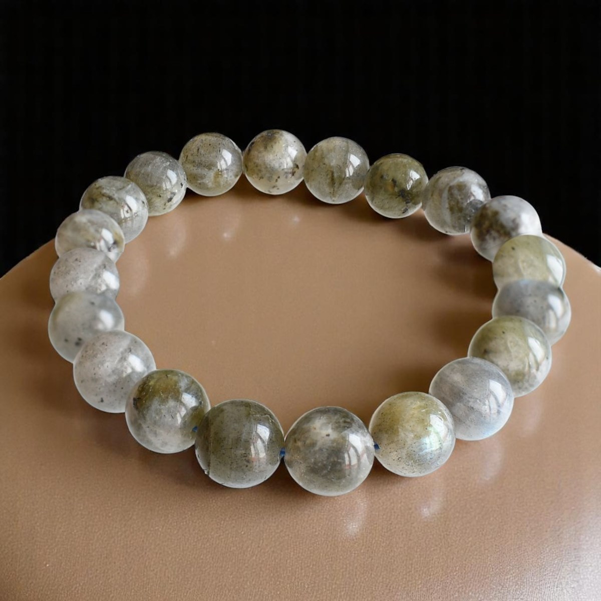 Bracelet en Labradorite Protection et Intuition - vue 4