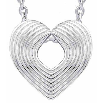 925 silver heart necklace