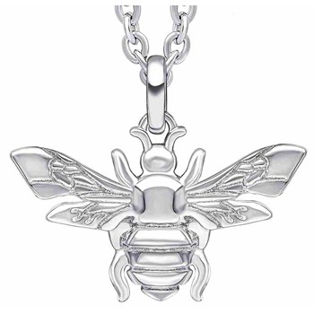 925 silver bee necklace