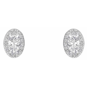 925 silver zirconium earring