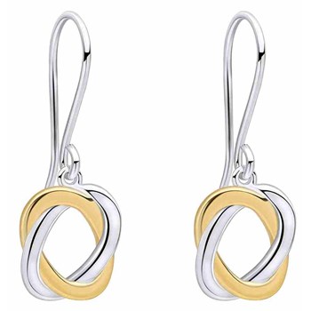 Gold-plated earrings in 925 sterling silver