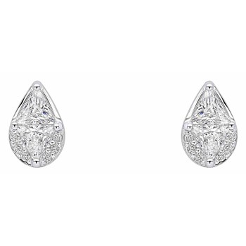 925 silver zirconium earring