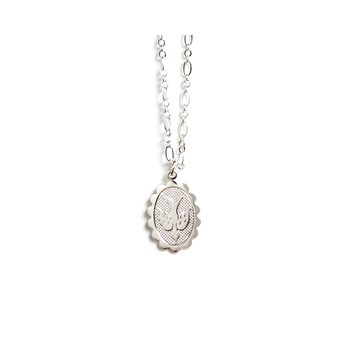 collier colombe plaqué argent - THÉMIS