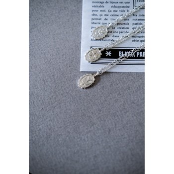 collier colombe plaqué argent - THÉMIS