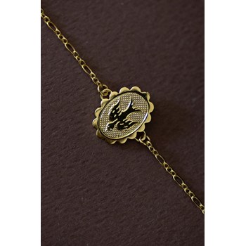 bracelet colombe doré à l'or fin - THÉMIS