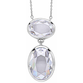 925 silver zirconium necklace