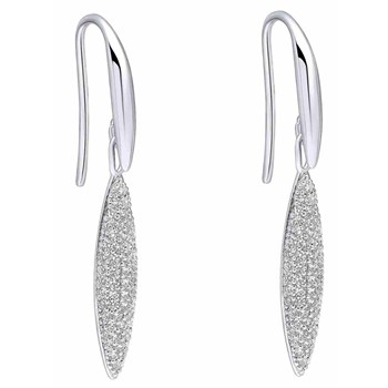 925 silver zirconium earring