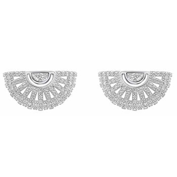 925 silver zirconium earring