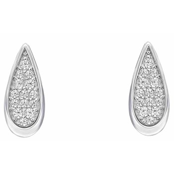 925 silver zirconium earring