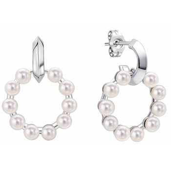 925 sterling silver pearl earring