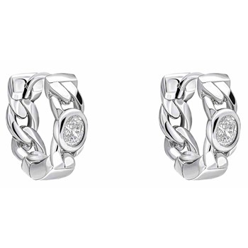 925 silver zirconium earring