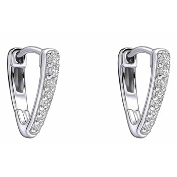 925 silver zirconium earring
