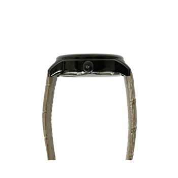 Montre homme - Bracelet cuir véritable marron - Mouvement automatique
