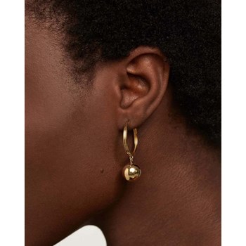 PDPAOLA Boucles d'Oreilles - Super Future Gold - argent plaqué or - AR01-518-U