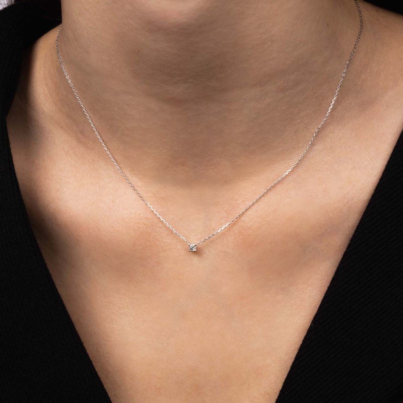 Bougie bijou PAIN D'EPICE Collier argenté - vue 5