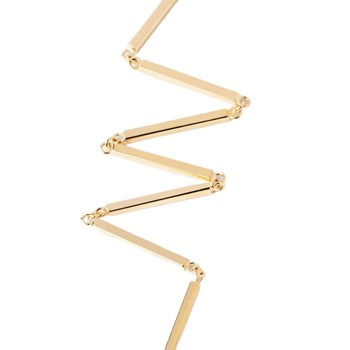 PDPAOLA Bracelet en argent plaqué or - Bar Chain  - PU01-405-U