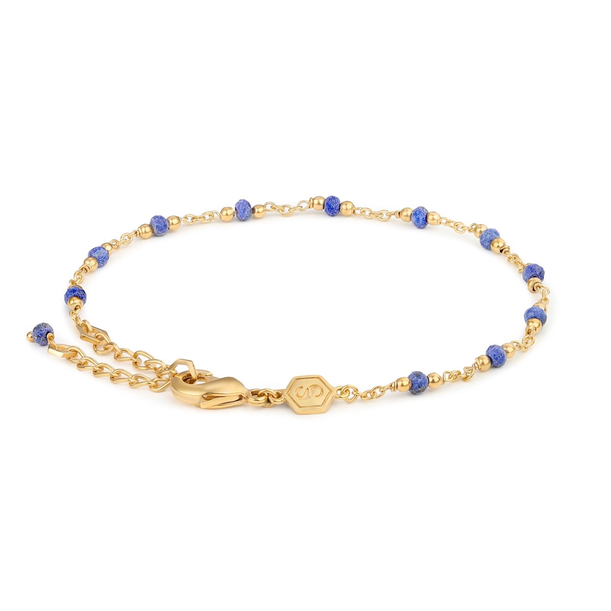 Bracelet Elyssa en pierres Lapis-lazuli - vue 5