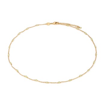 Collier Elyssa en pierres Péridot